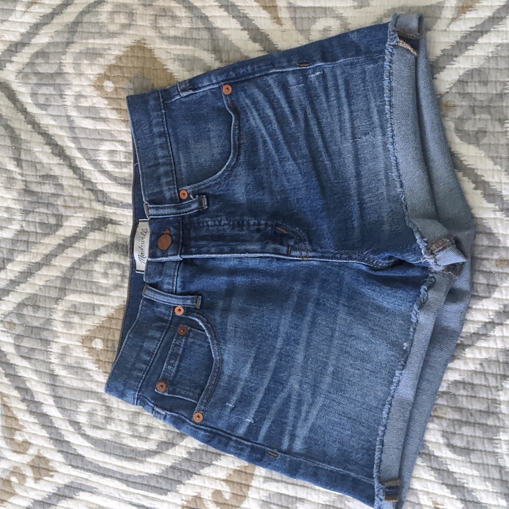 Madewell high rise shorts